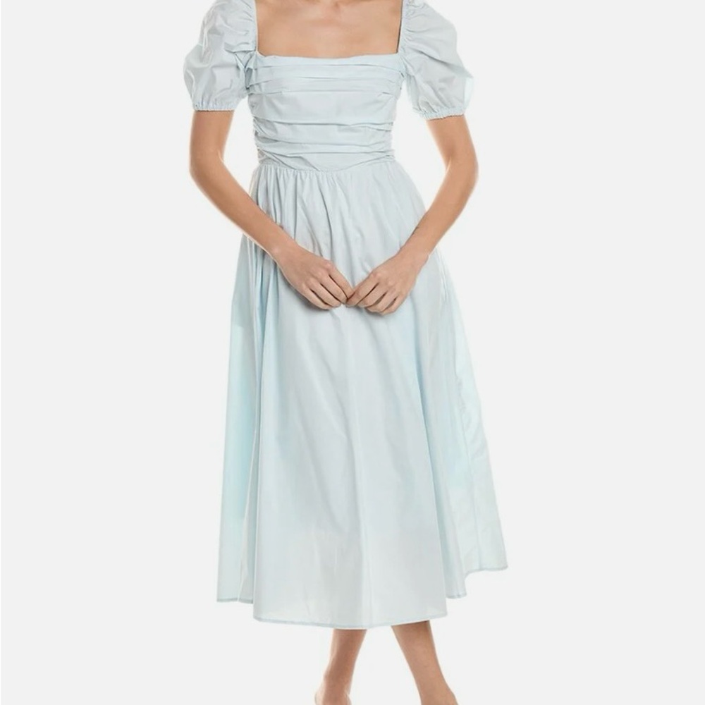 O.P.T. Baby blue “River Midi Dress